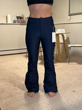 Women’s Navy Flare Ski Pants